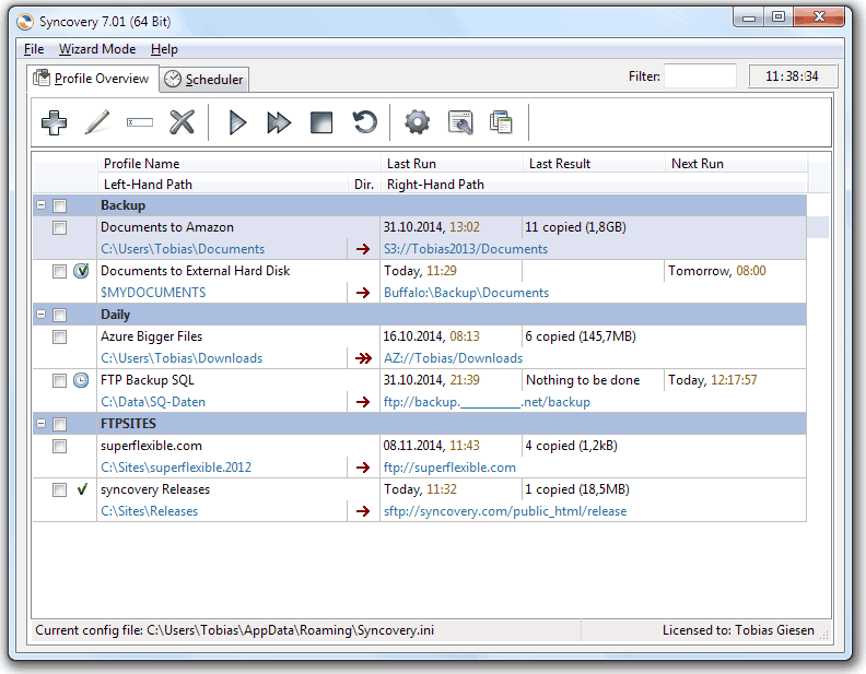 Super Flexible File Synchronizer 4.50.155